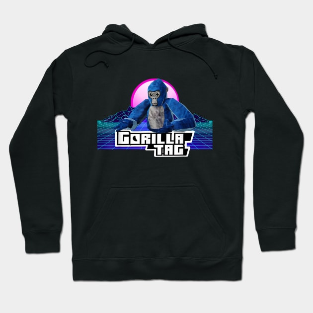 Monkey Tag Gorilla VR Gamer Hoodie by Zimmermanr Liame